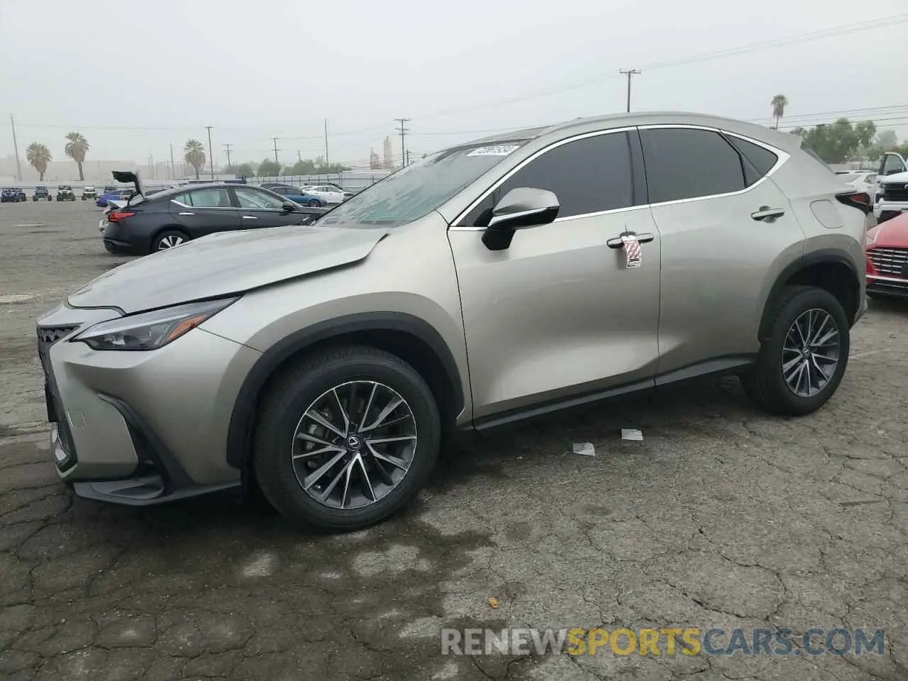 1 Photograph of a damaged car 2T2AGCEZ9NC010933 LEXUS NX 350 2022