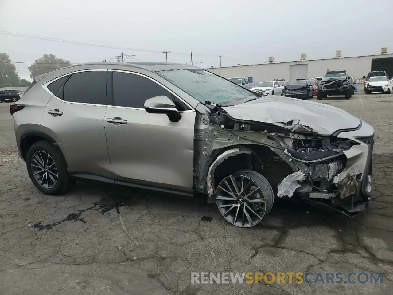 4 Photograph of a damaged car 2T2AGCEZ9NC010933 LEXUS NX 350 2022