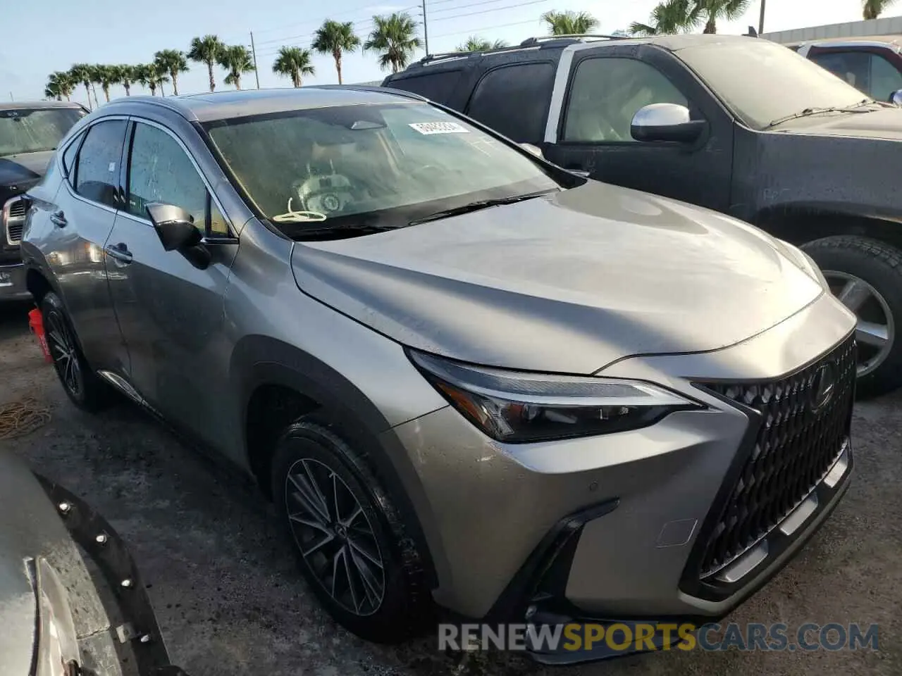 4 Photograph of a damaged car 2T2GGCEZ0NC010295 LEXUS NX 350 2022
