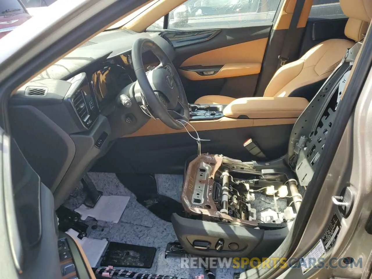 7 Photograph of a damaged car 2T2GGCEZ0NC010295 LEXUS NX 350 2022