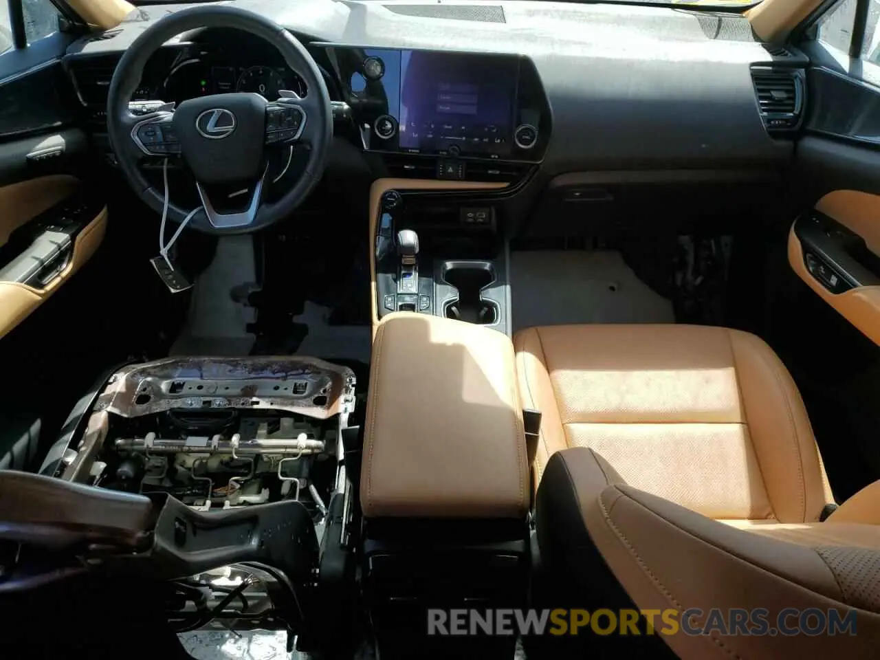 8 Photograph of a damaged car 2T2GGCEZ0NC010295 LEXUS NX 350 2022