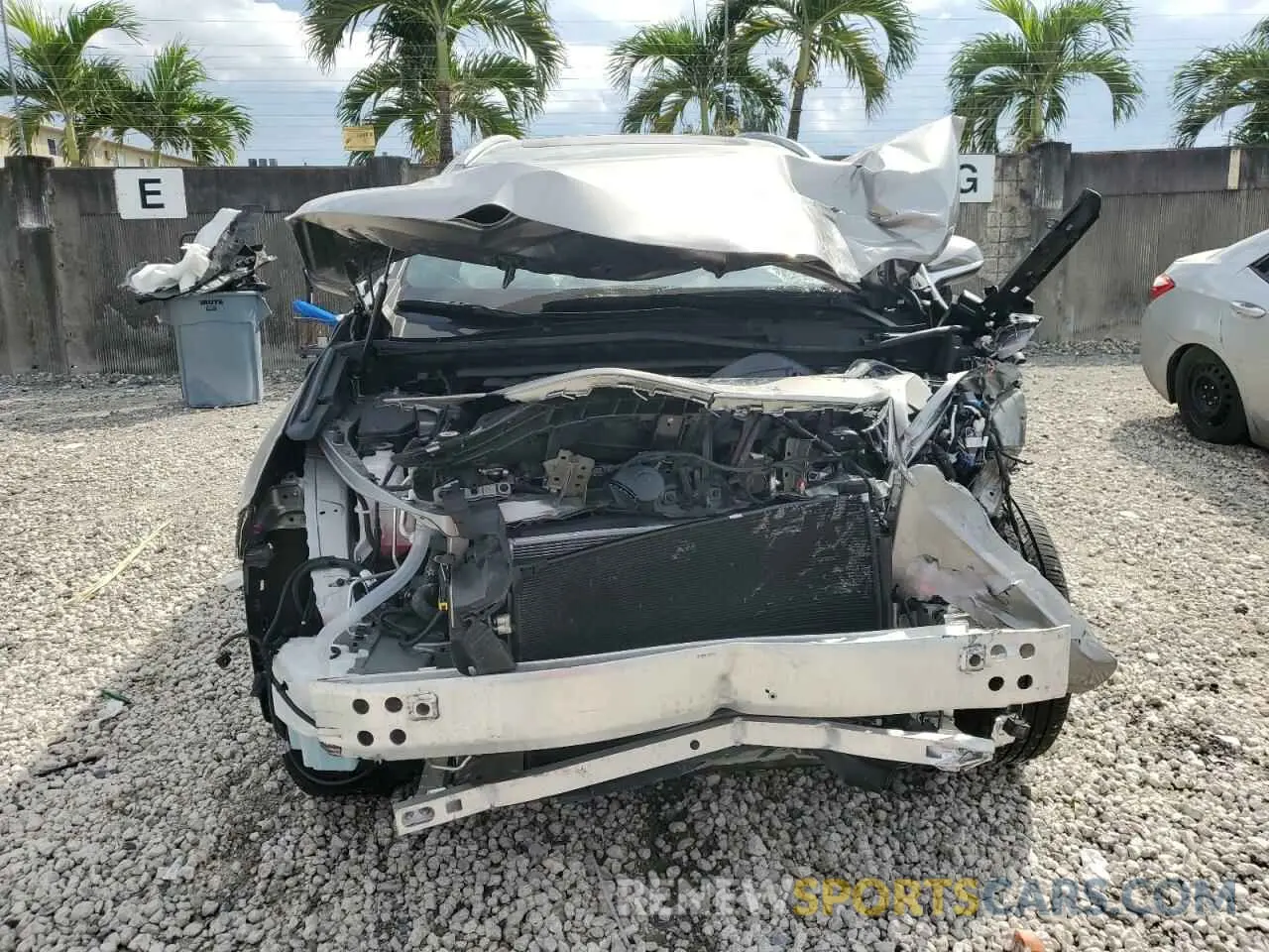 5 Photograph of a damaged car 2T2GGCEZ1NC008202 LEXUS NX 350 2022