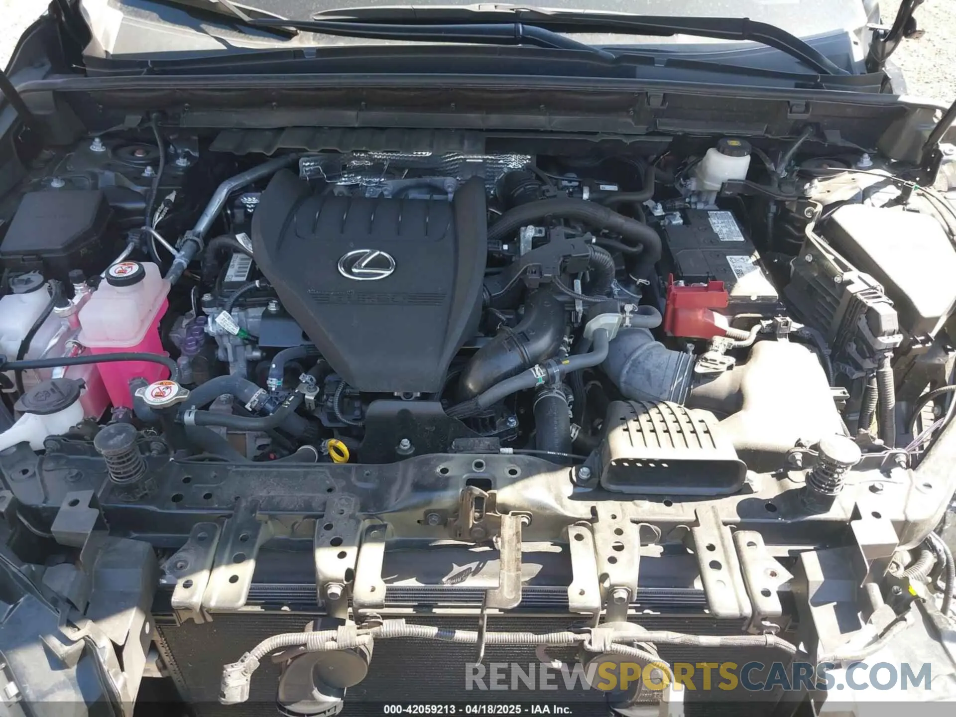 10 Photograph of a damaged car 2T2GGCEZ2NC004465 LEXUS NX 350 2022