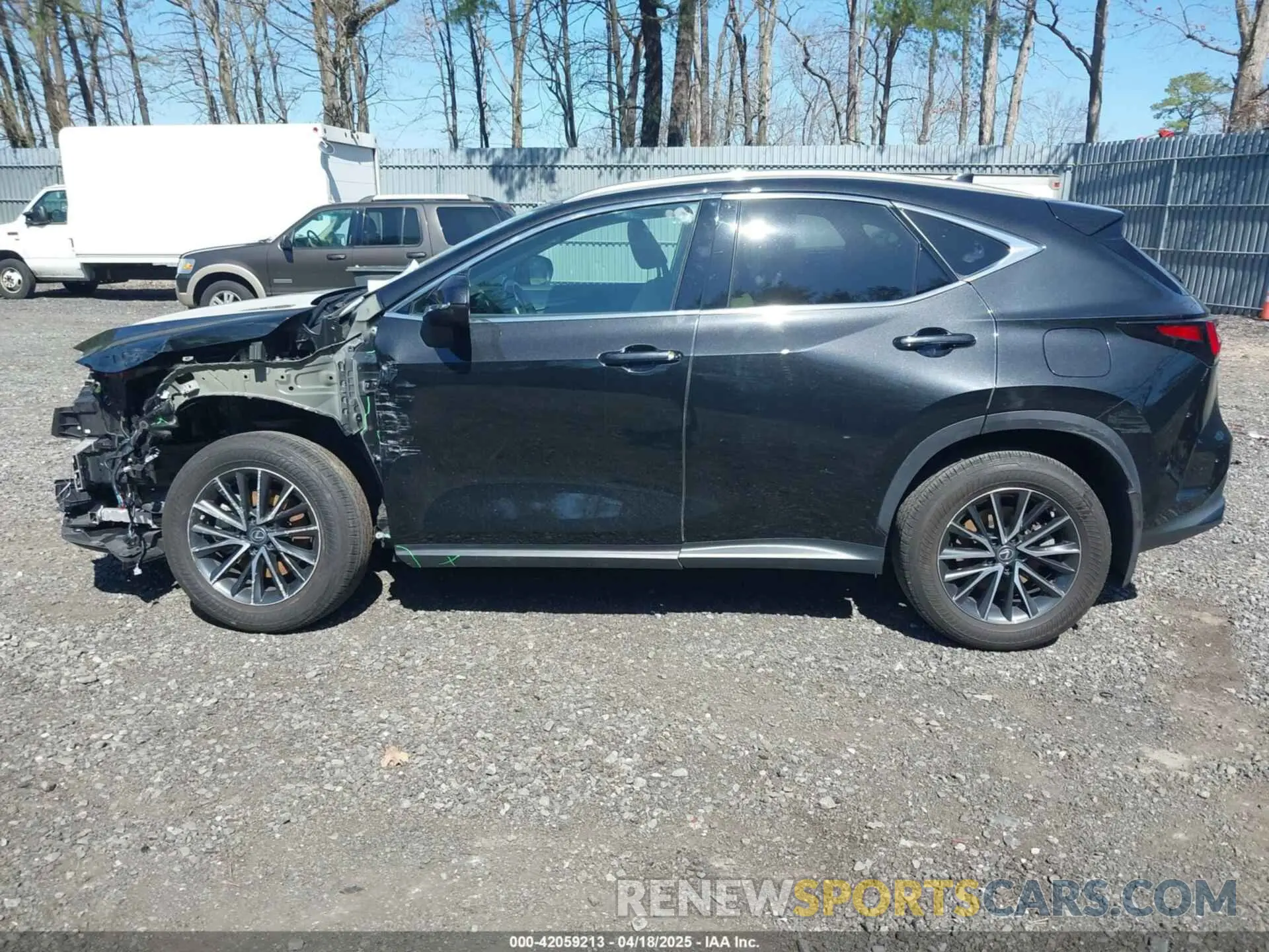14 Photograph of a damaged car 2T2GGCEZ2NC004465 LEXUS NX 350 2022