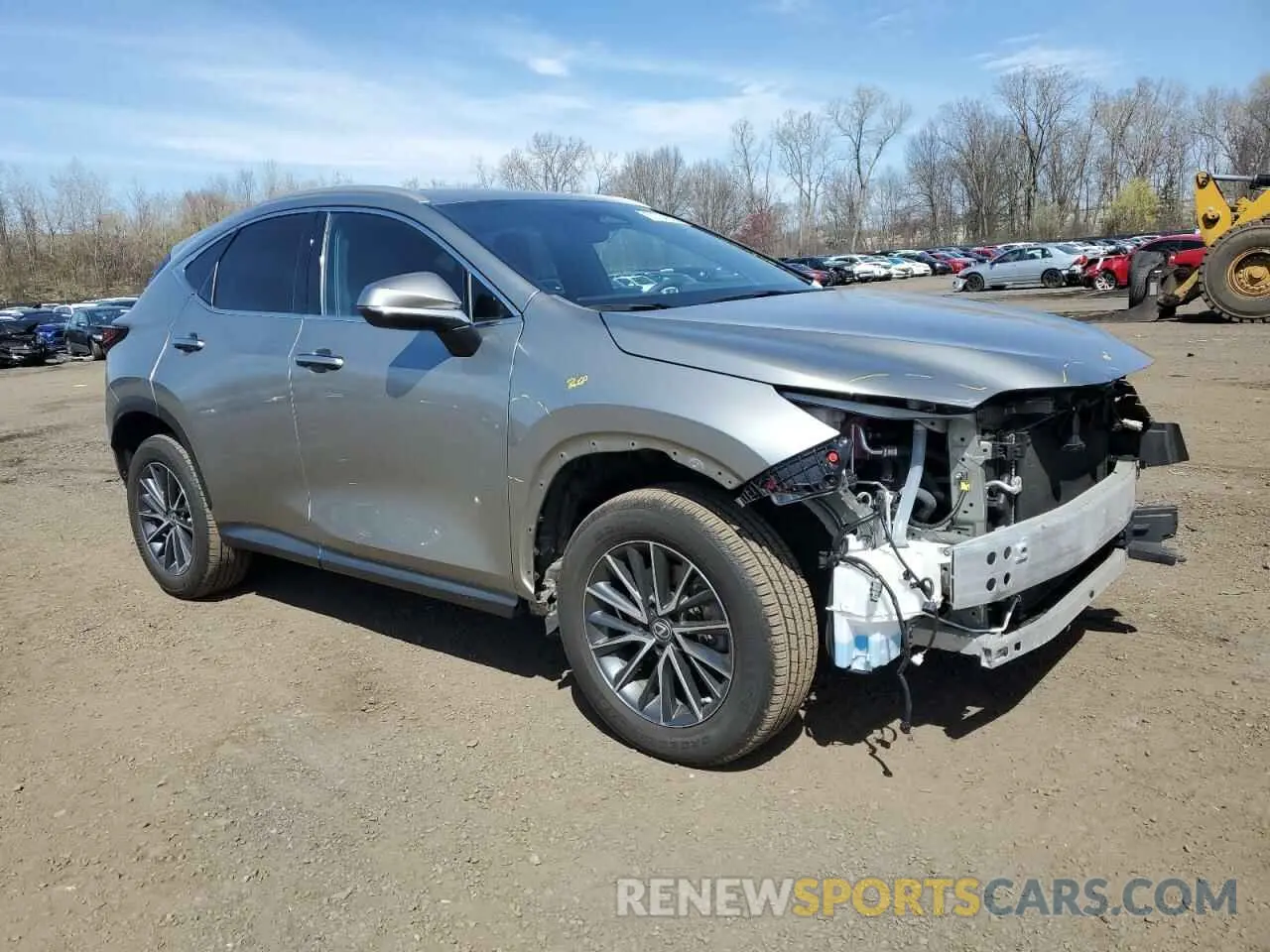 4 Photograph of a damaged car 2T2GGCEZ2NC011383 LEXUS NX 350 2022