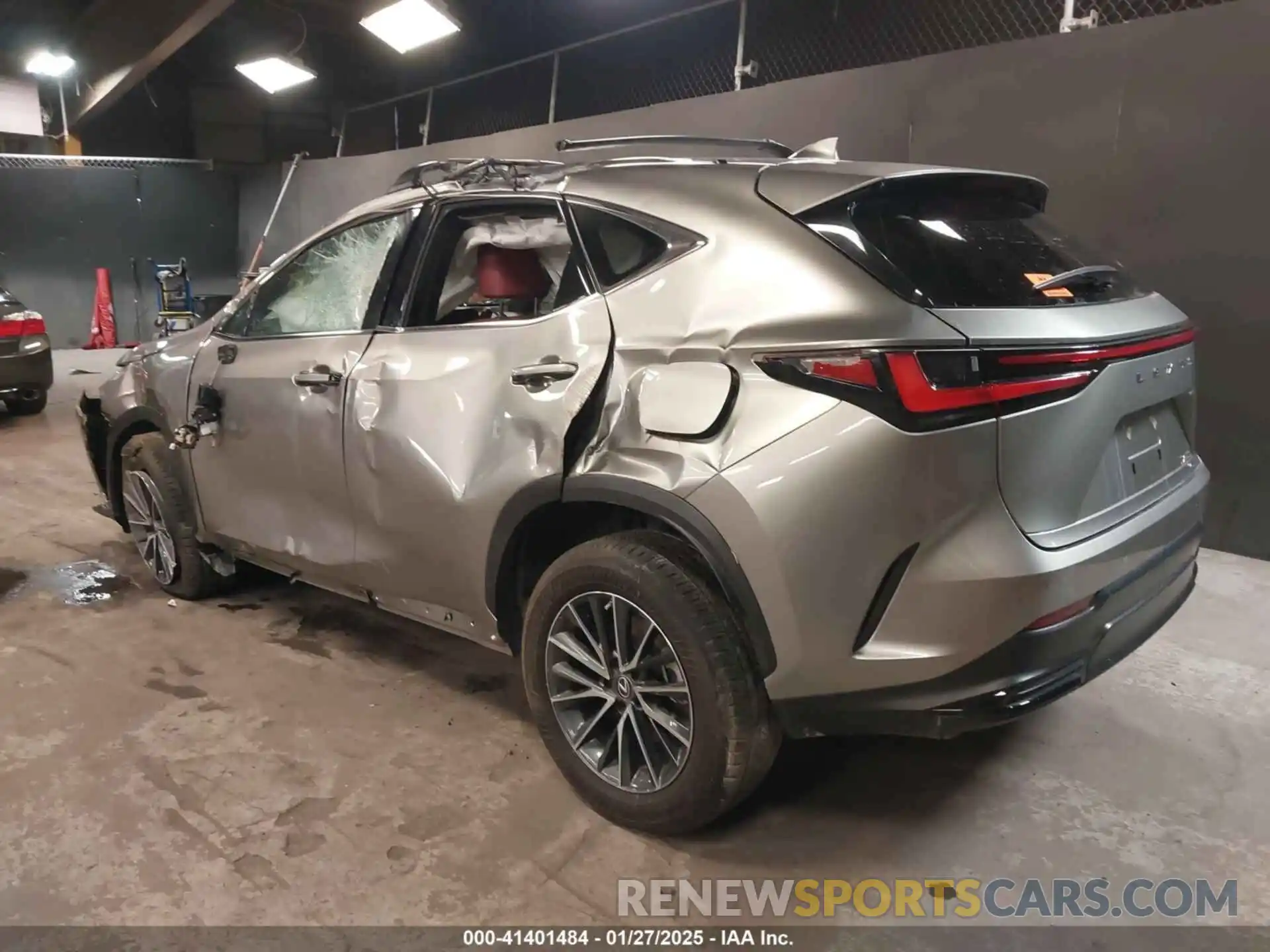 3 Photograph of a damaged car 2T2GGCEZ2NC013991 LEXUS NX 350 2022