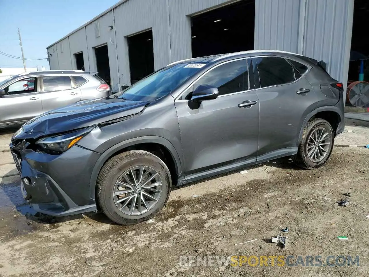 1 Photograph of a damaged car 2T2GGCEZ3NC002952 LEXUS NX 350 2022
