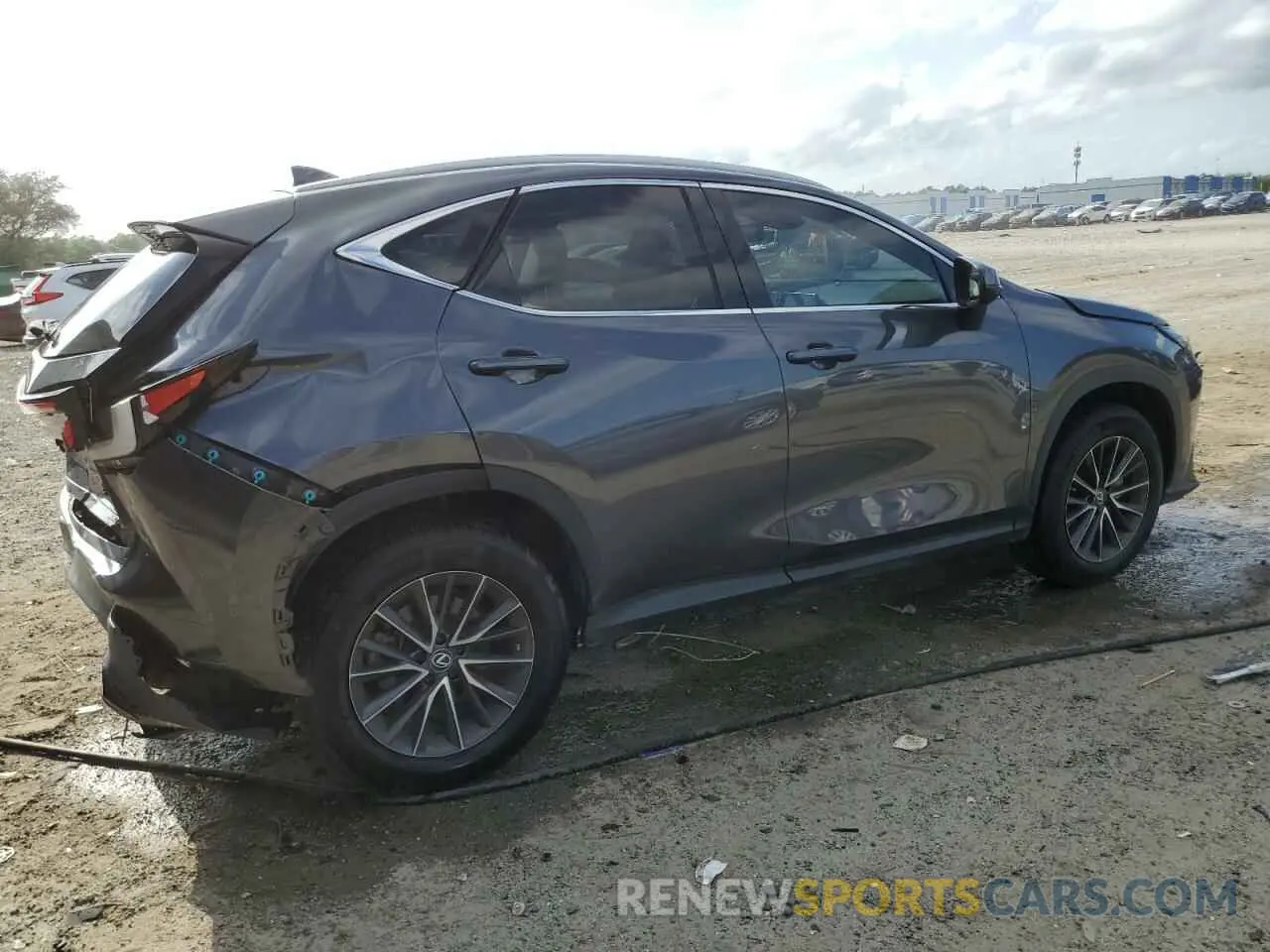 3 Photograph of a damaged car 2T2GGCEZ3NC002952 LEXUS NX 350 2022