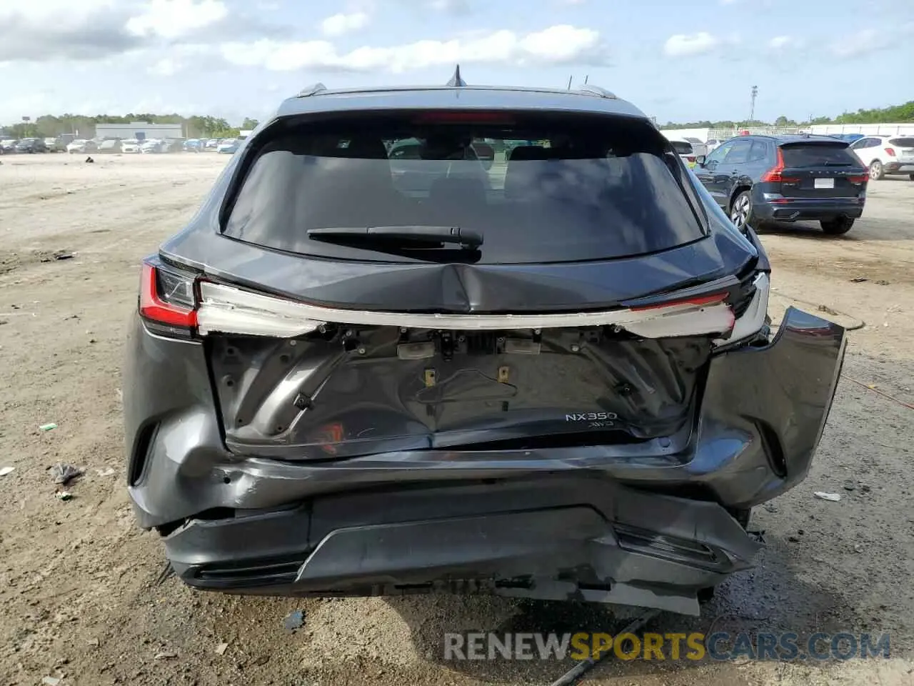 6 Photograph of a damaged car 2T2GGCEZ3NC002952 LEXUS NX 350 2022