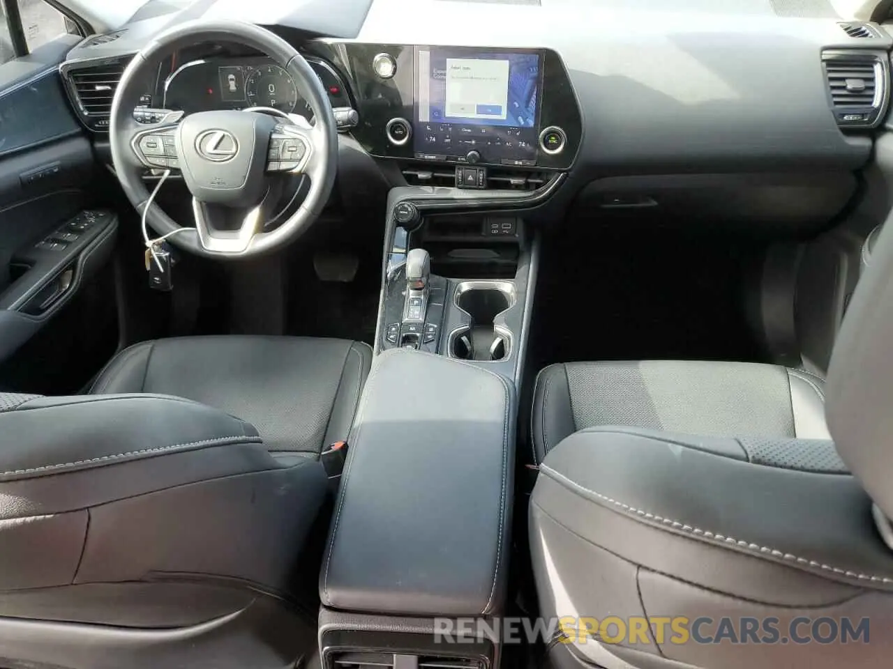 8 Photograph of a damaged car 2T2GGCEZ3NC002952 LEXUS NX 350 2022