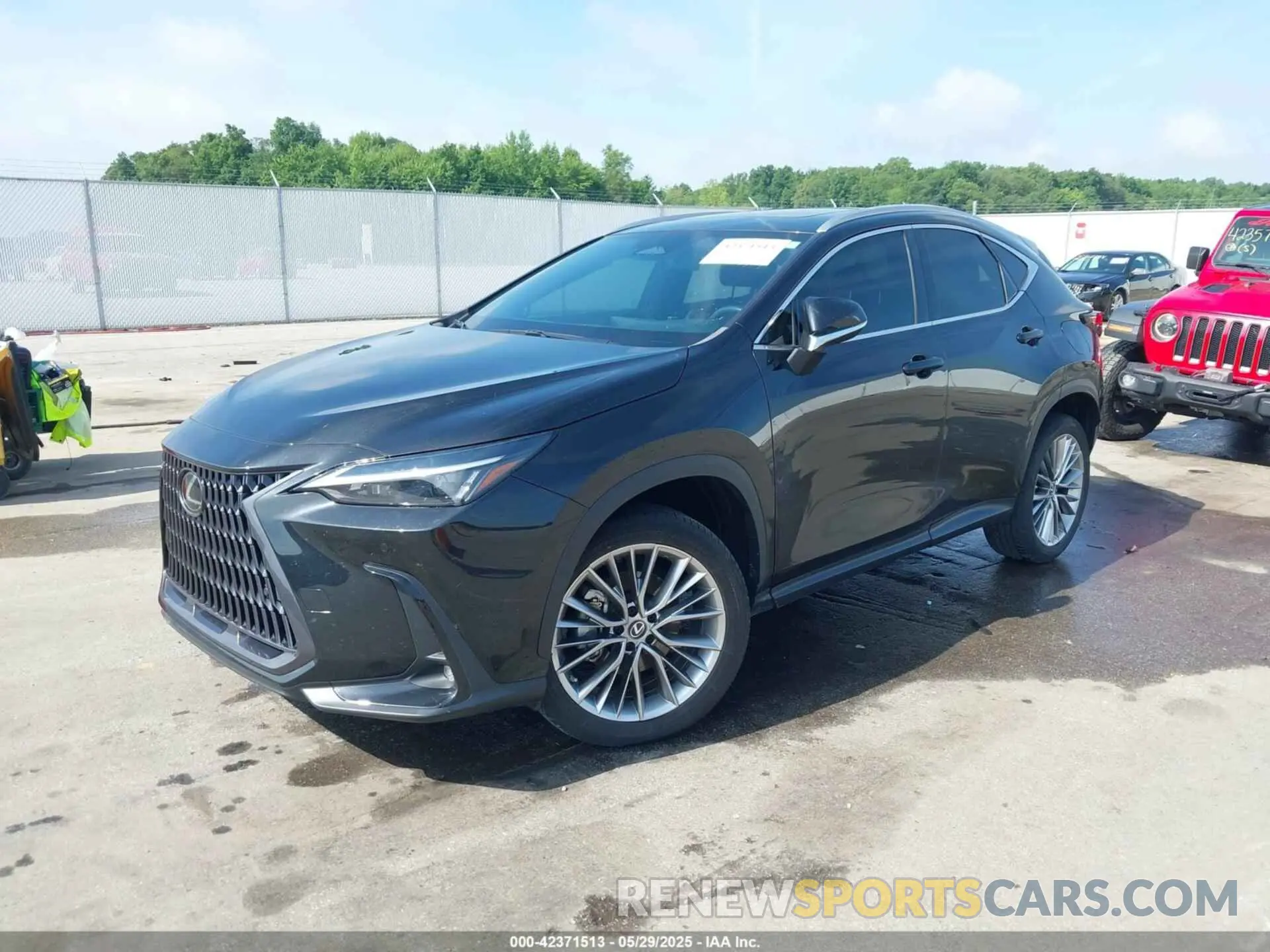 2 Photograph of a damaged car 2T2GGCEZ4NC003026 LEXUS NX 350 2022
