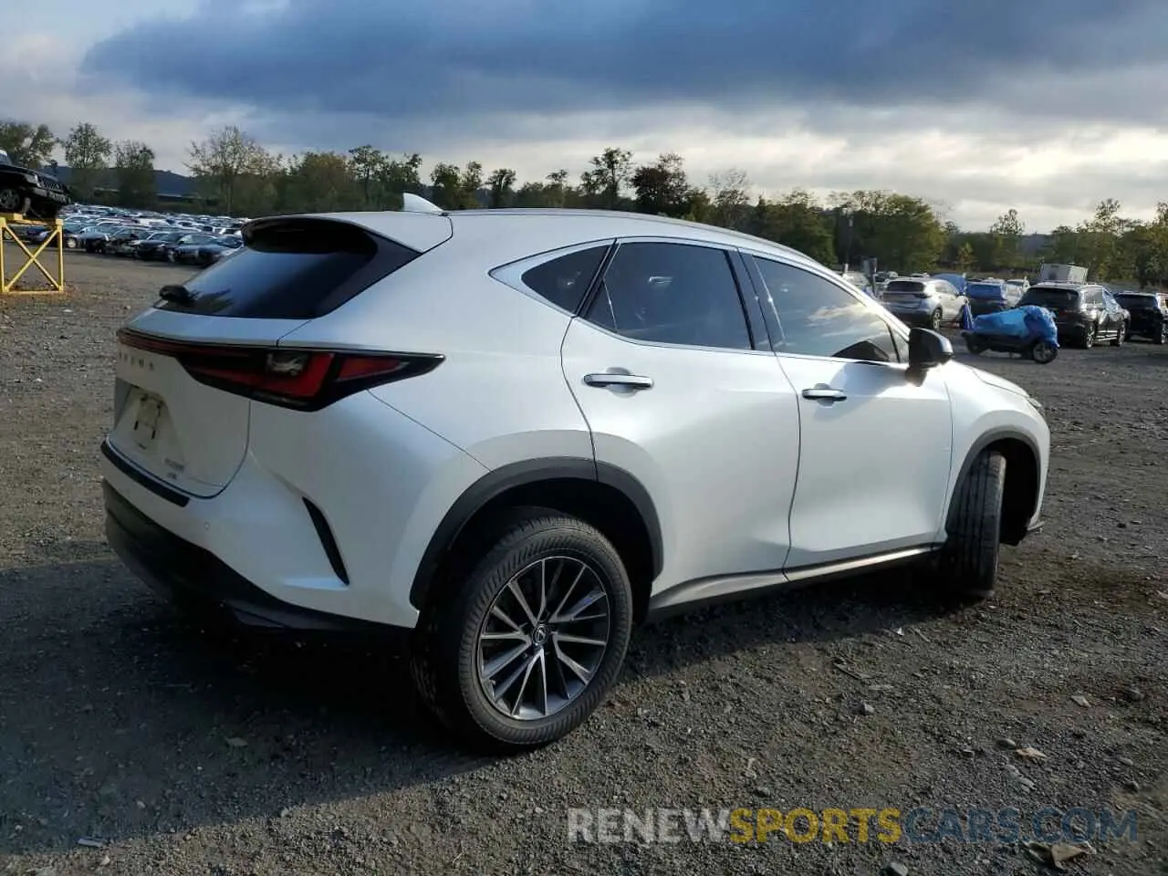 3 Photograph of a damaged car 2T2GGCEZ4NC003222 LEXUS NX 350 2022