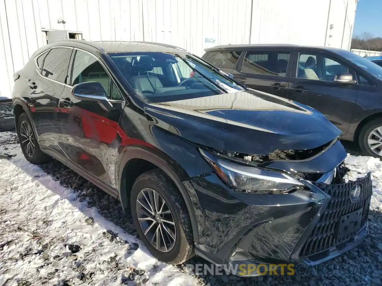 4 Photograph of a damaged car 2T2GGCEZ4NC014527 LEXUS NX 350 2022