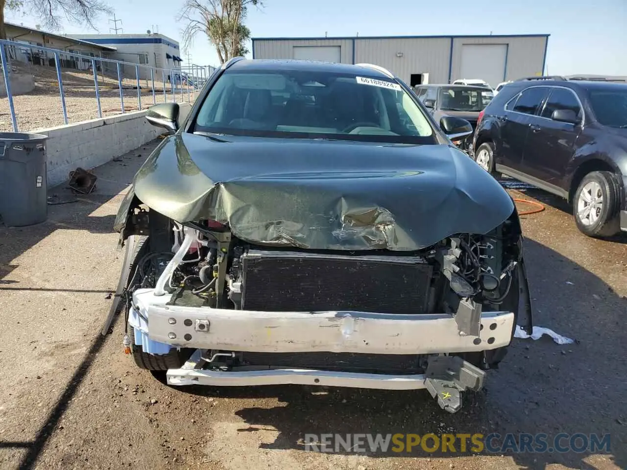 5 Photograph of a damaged car 2T2GGCEZ5NC007649 LEXUS NX 350 2022
