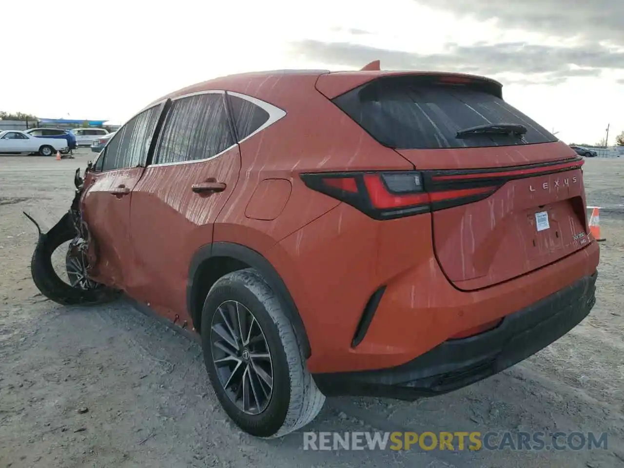 2 Photograph of a damaged car 2T2GGCEZ6NC009586 LEXUS NX 350 2022