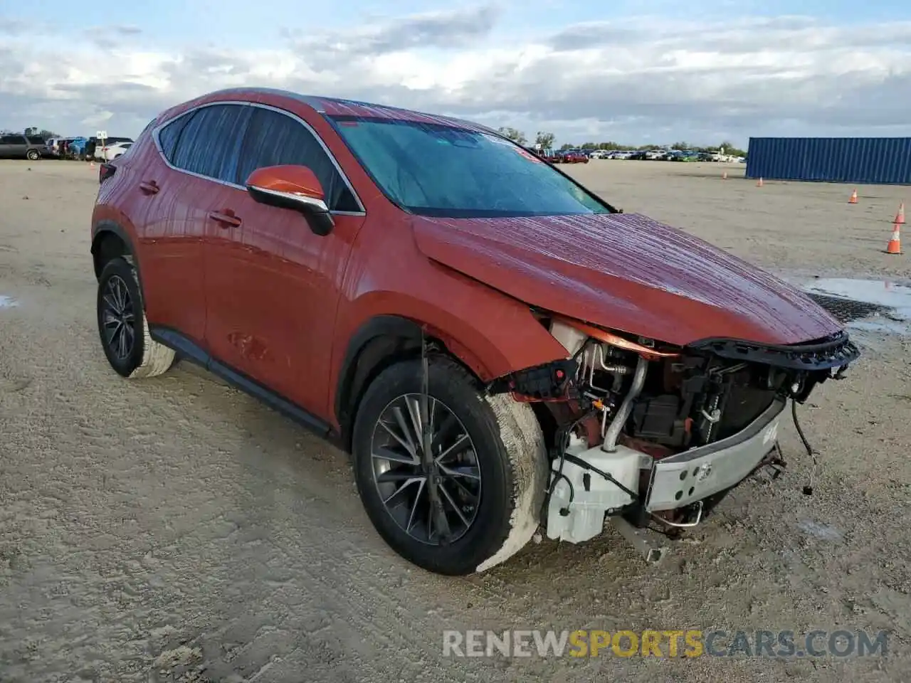 4 Photograph of a damaged car 2T2GGCEZ6NC009586 LEXUS NX 350 2022