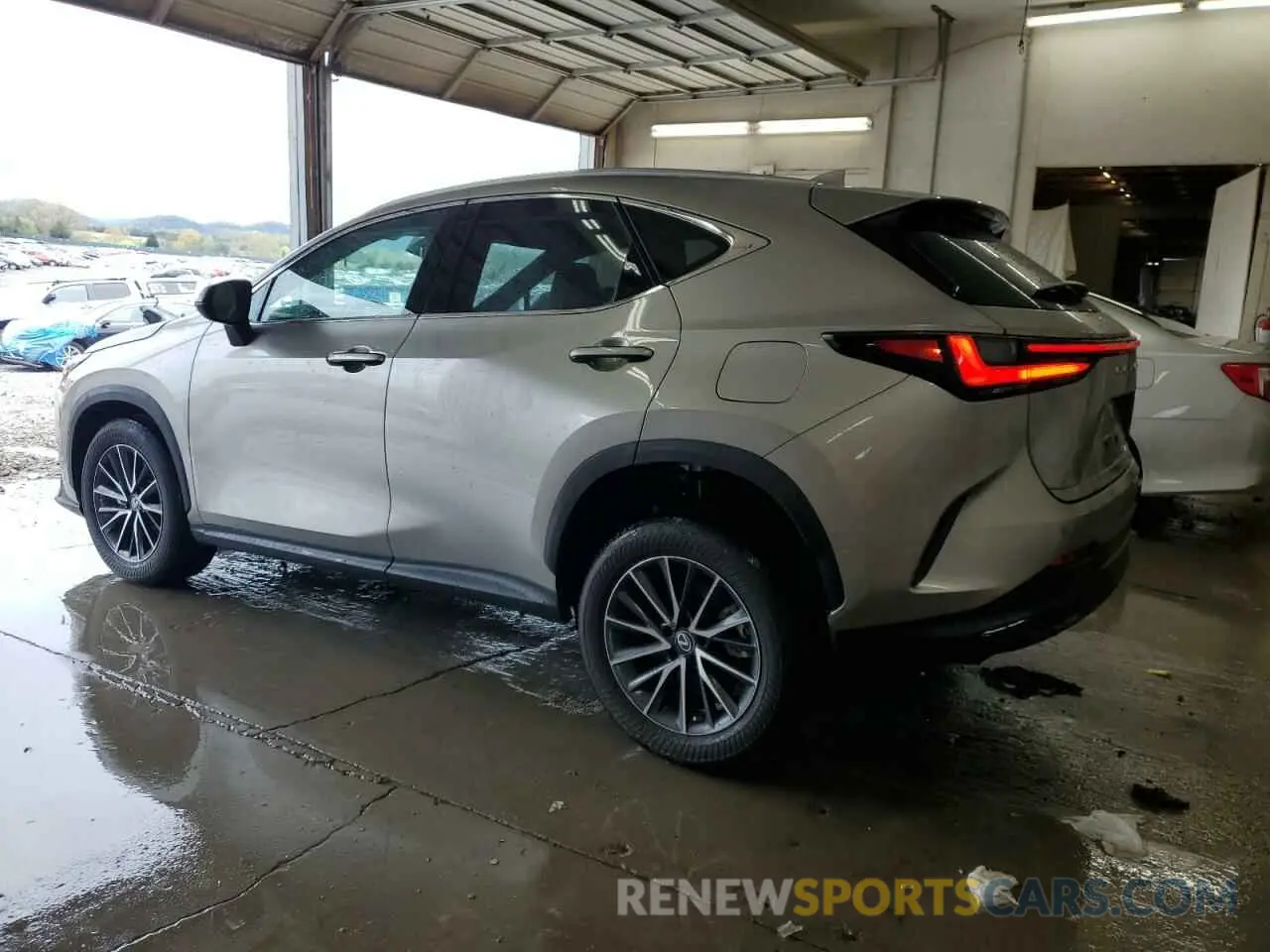 2 Photograph of a damaged car 2T2GGCEZ8NC008617 LEXUS NX 350 2022