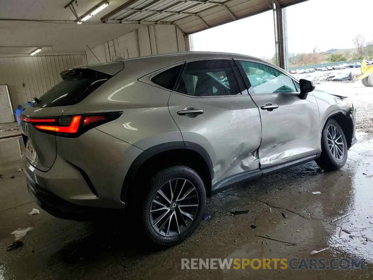 3 Photograph of a damaged car 2T2GGCEZ8NC008617 LEXUS NX 350 2022