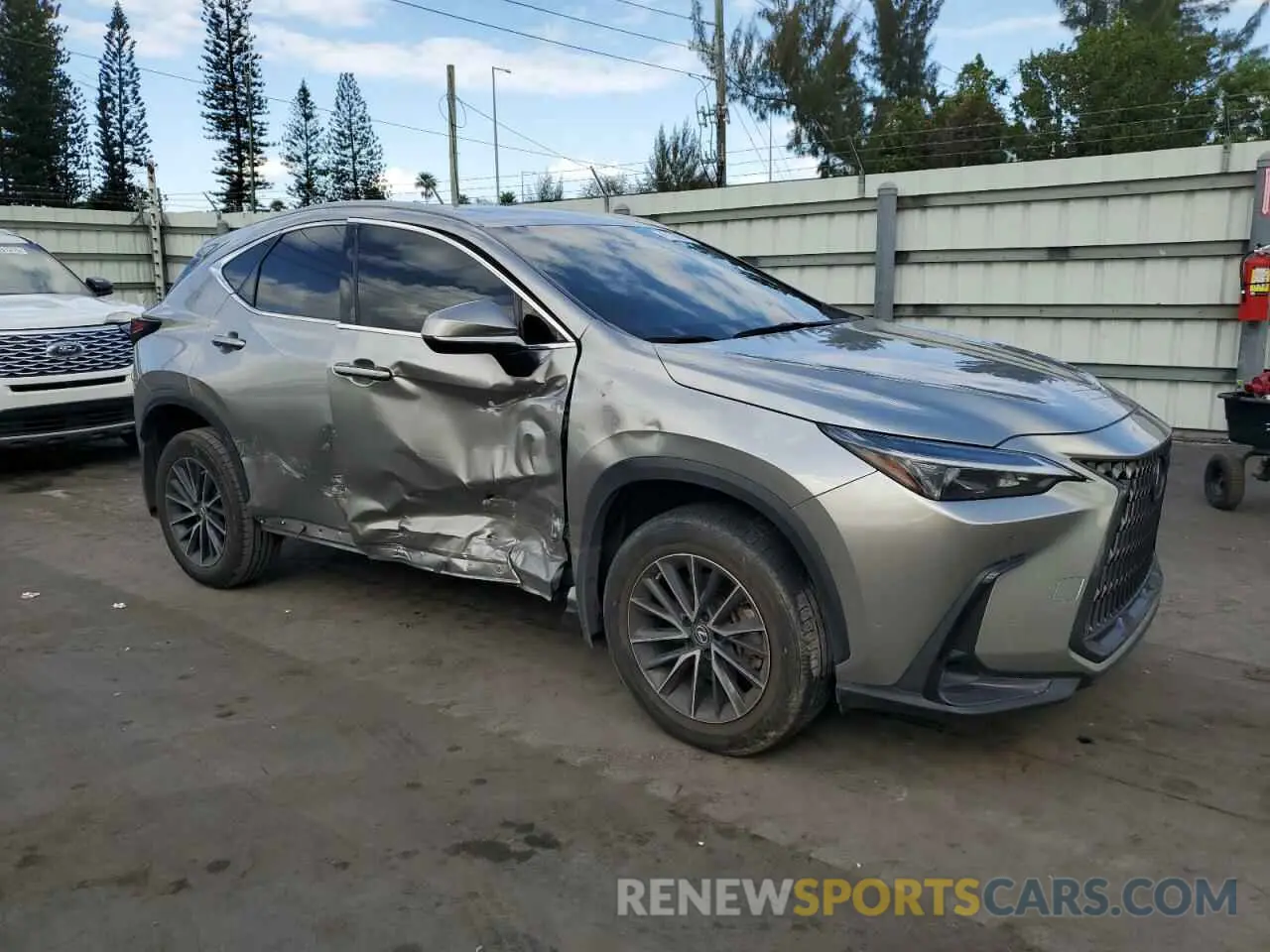 4 Photograph of a damaged car 2T2GGCEZXNC010403 LEXUS NX 350 2022