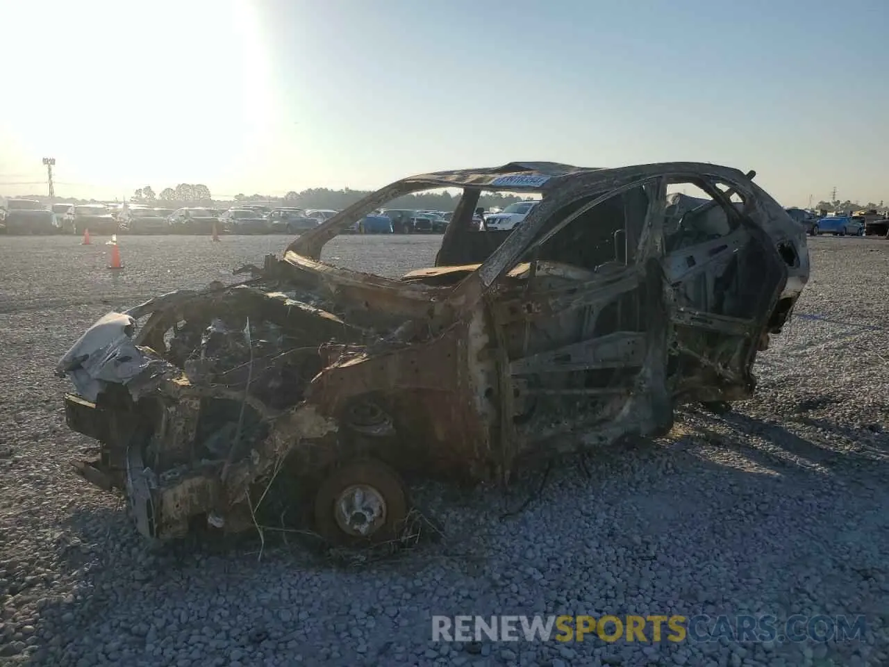 1 Photograph of a damaged car 2T2GGCEZXNC013253 LEXUS NX 350 2022