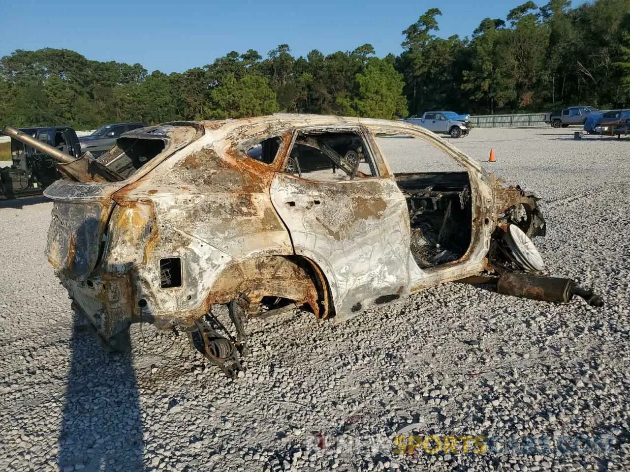 3 Photograph of a damaged car 2T2GGCEZXNC013253 LEXUS NX 350 2022