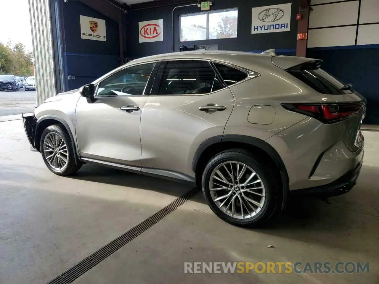 2 Photograph of a damaged car 2T2HGCEZ8NC008864 LEXUS NX 350 2022