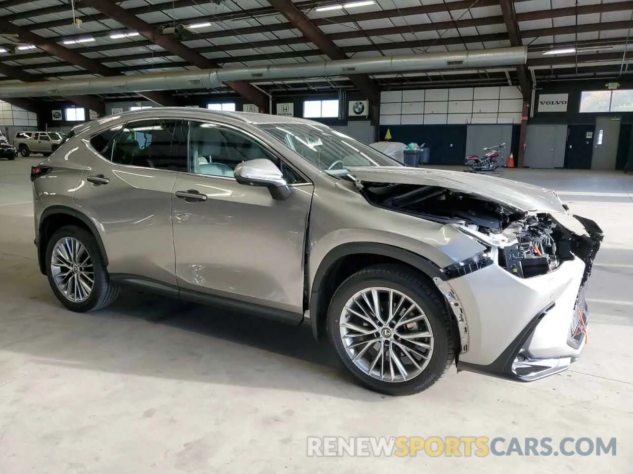 4 Photograph of a damaged car 2T2HGCEZ8NC008864 LEXUS NX 350 2022