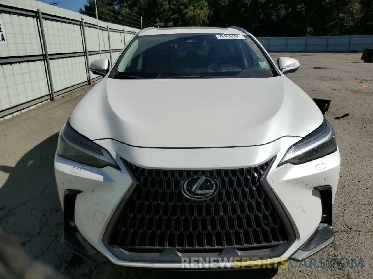 5 Photograph of a damaged car 2T2HGCEZXNC008042 LEXUS NX 350 2022