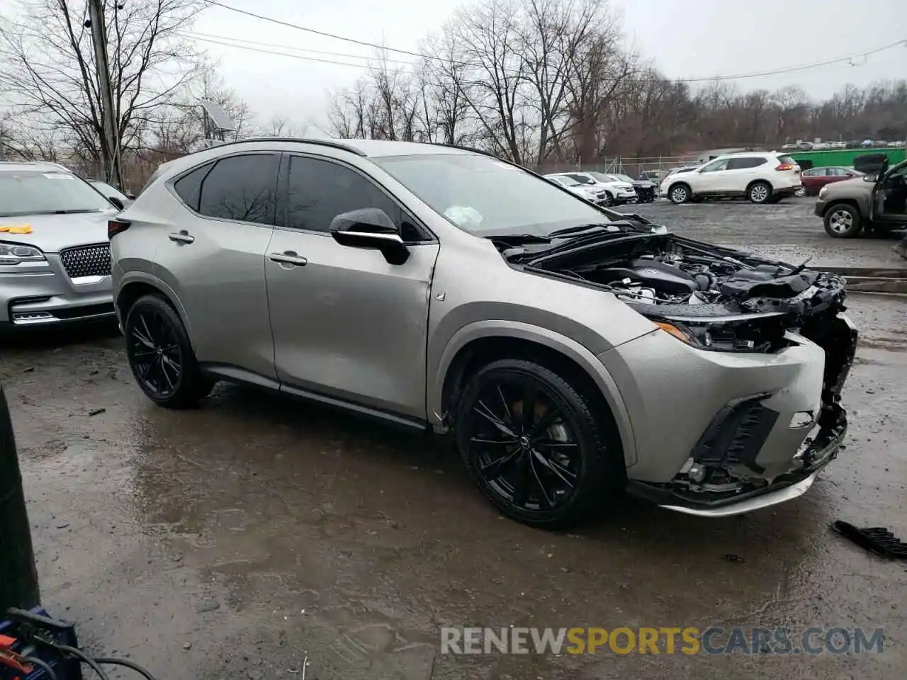 4 Photograph of a damaged car 2T2KGCEZ0NC003907 LEXUS NX 350 2022