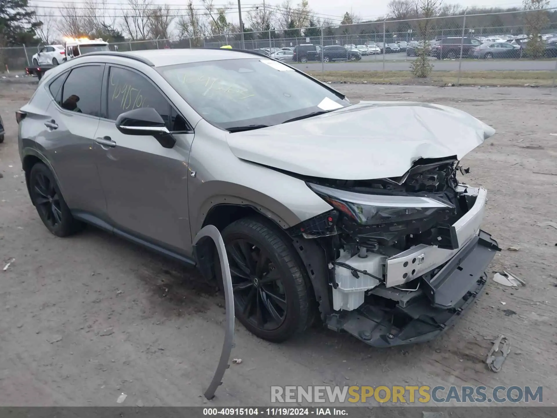 1 Photograph of a damaged car 2T2KGCEZ5NC003823 LEXUS NX 350 2022