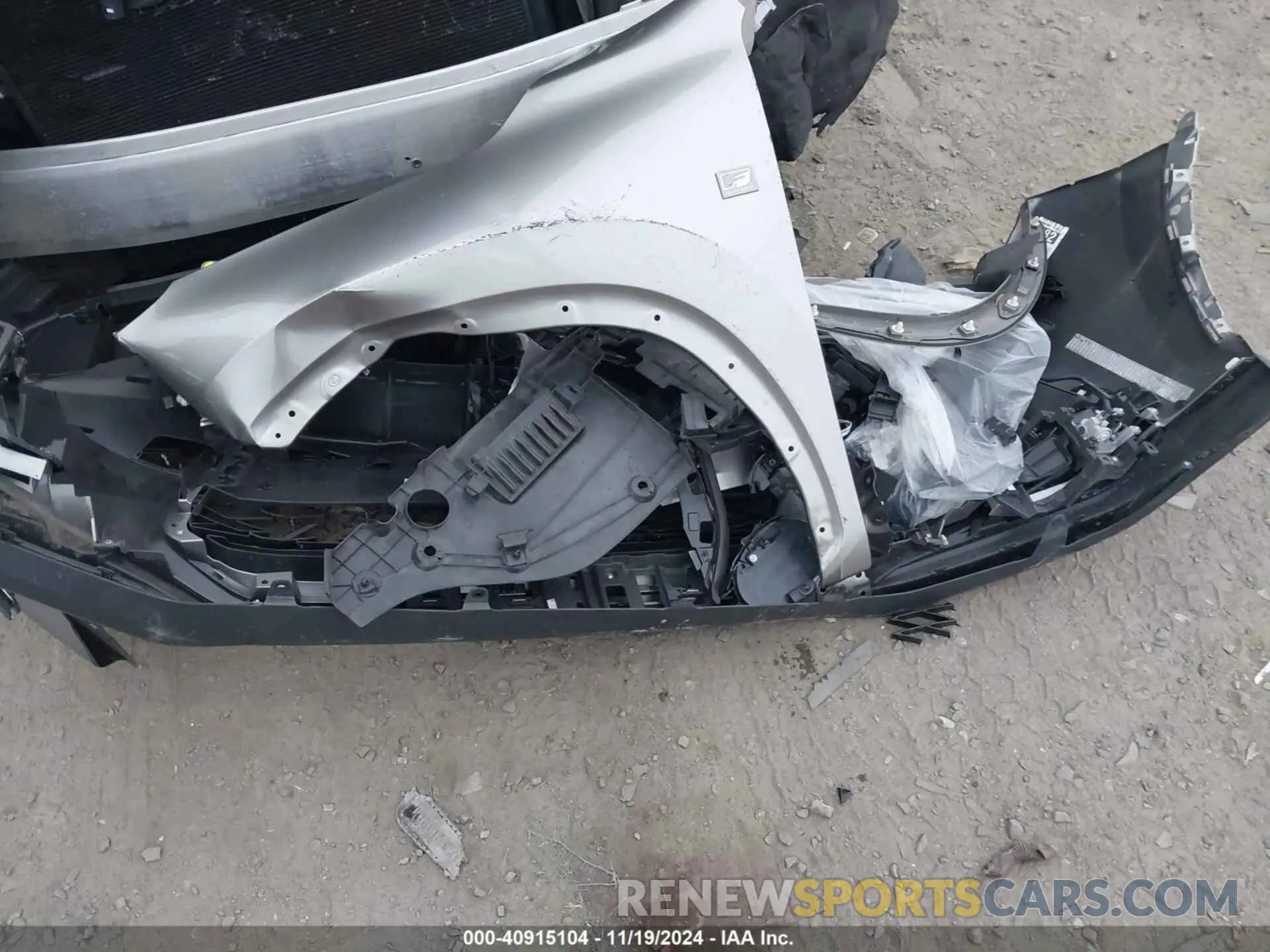 11 Photograph of a damaged car 2T2KGCEZ5NC003823 LEXUS NX 350 2022