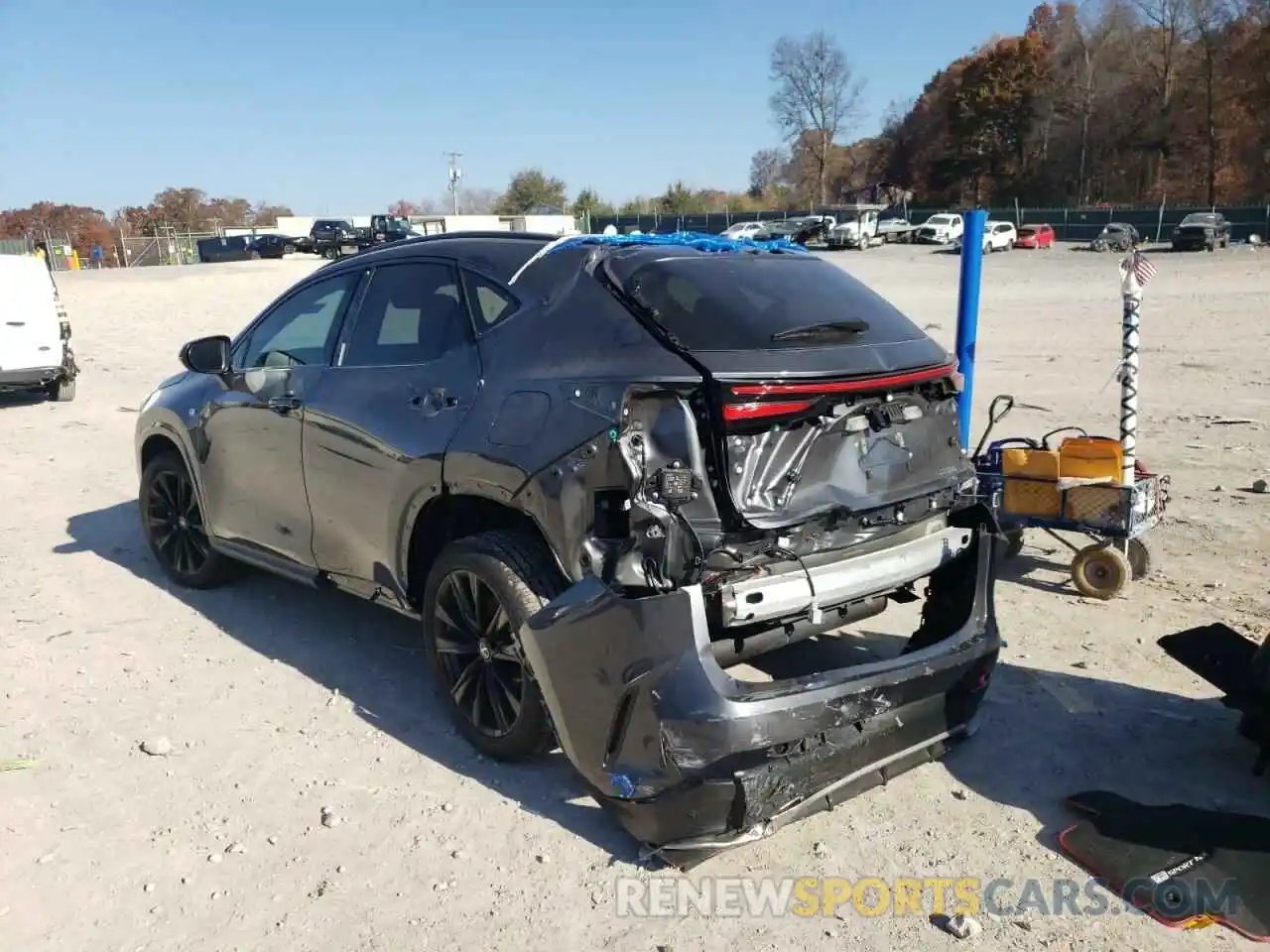 3 Photograph of a damaged car 2T2KGCEZ6NC006424 LEXUS NX 350 2022