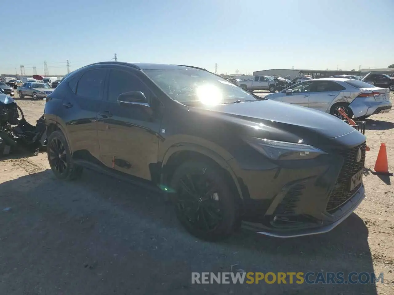 4 Photograph of a damaged car 2T2KGCEZXNC005132 LEXUS NX 350 2022