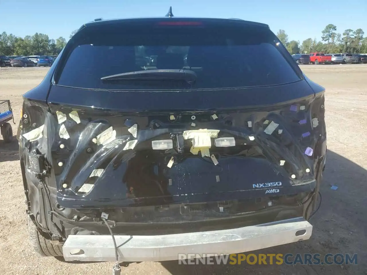 6 Photograph of a damaged car 2T2KGCEZXNC005132 LEXUS NX 350 2022
