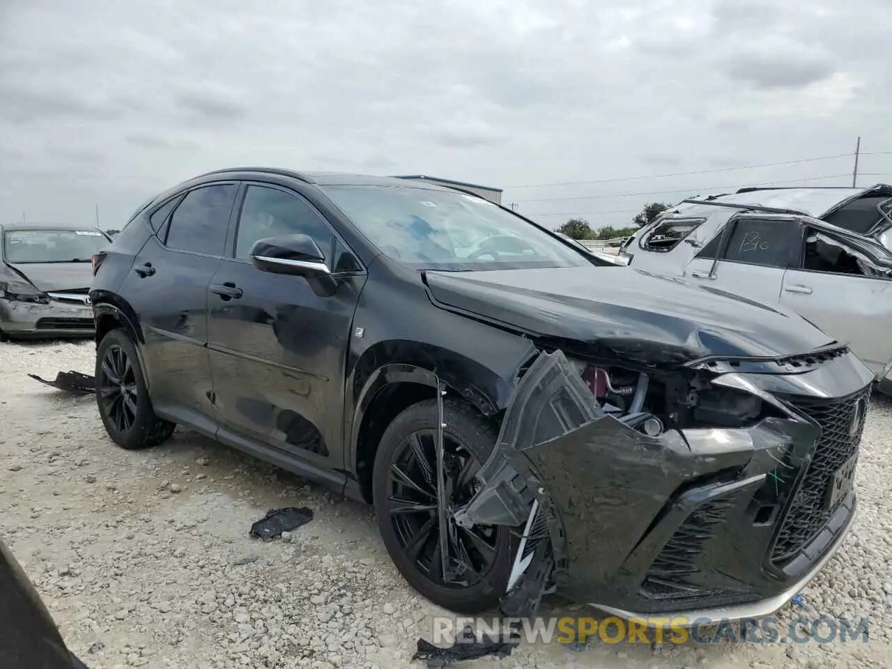 4 Photograph of a damaged car 2T2KGCEZXNC014400 LEXUS NX 350 2022