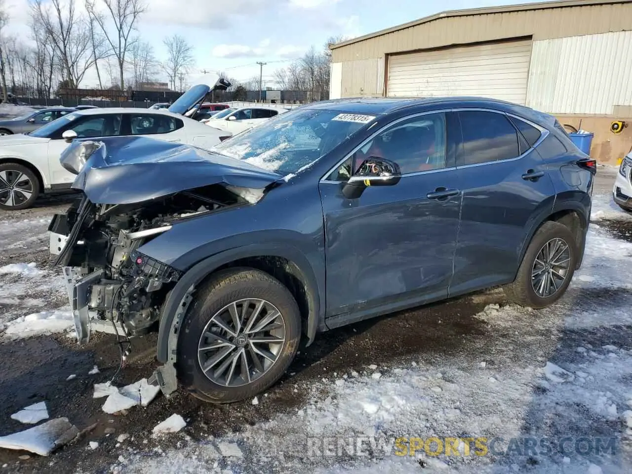 1 Photograph of a damaged car JTJAGCEZ8N2002807 LEXUS NX 350 2022