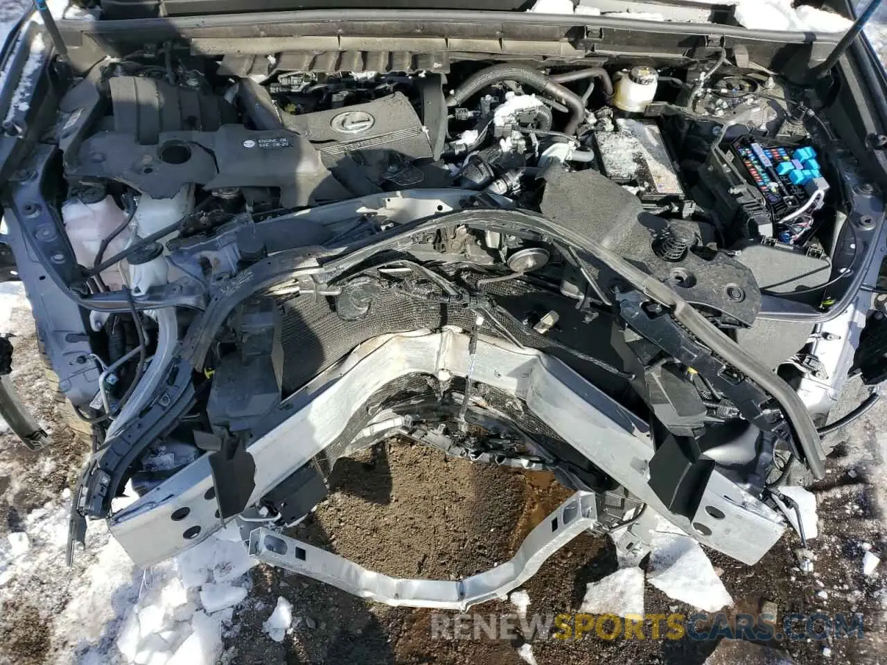 12 Photograph of a damaged car JTJAGCEZ8N2002807 LEXUS NX 350 2022