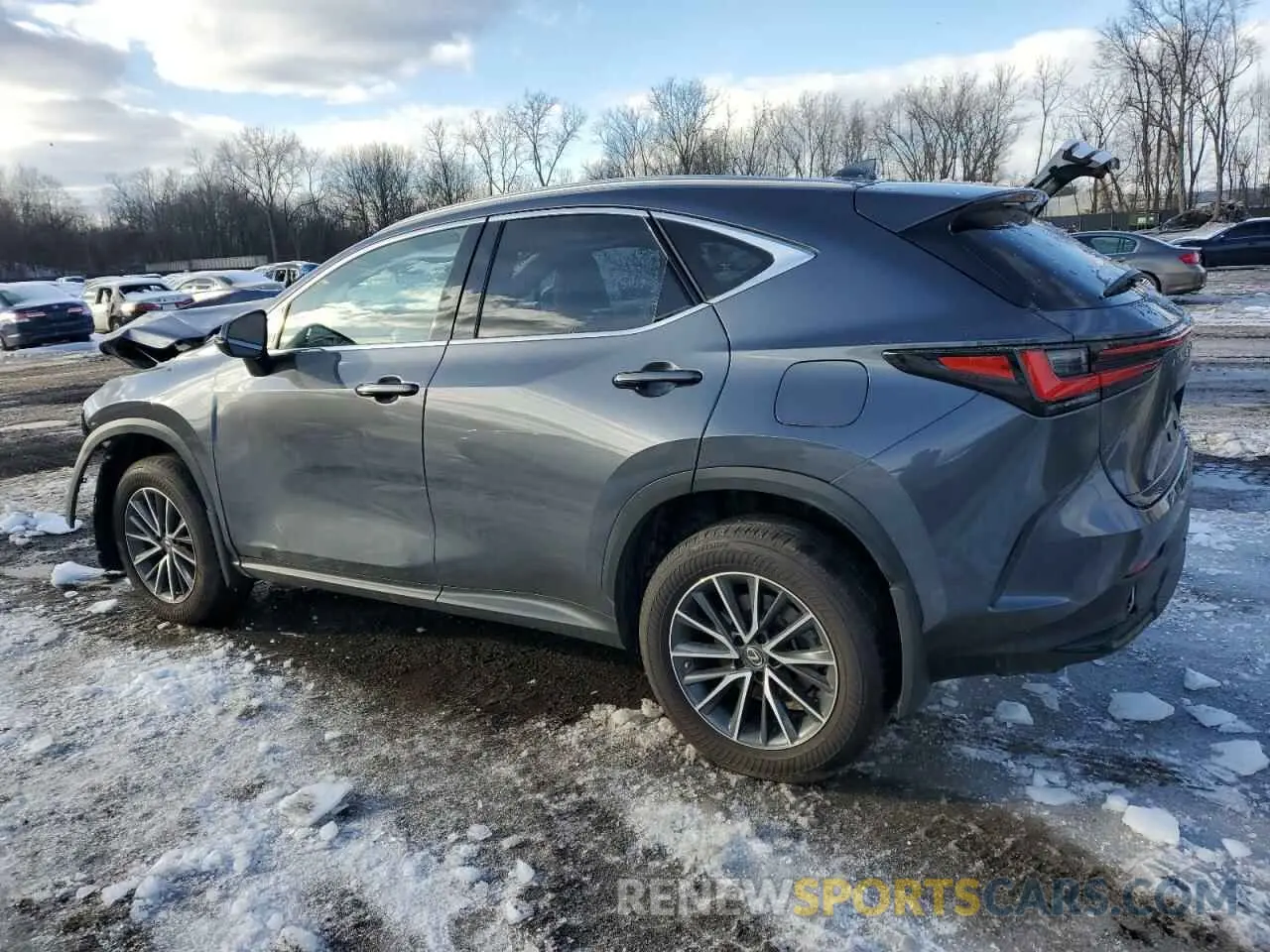 2 Photograph of a damaged car JTJAGCEZ8N2002807 LEXUS NX 350 2022