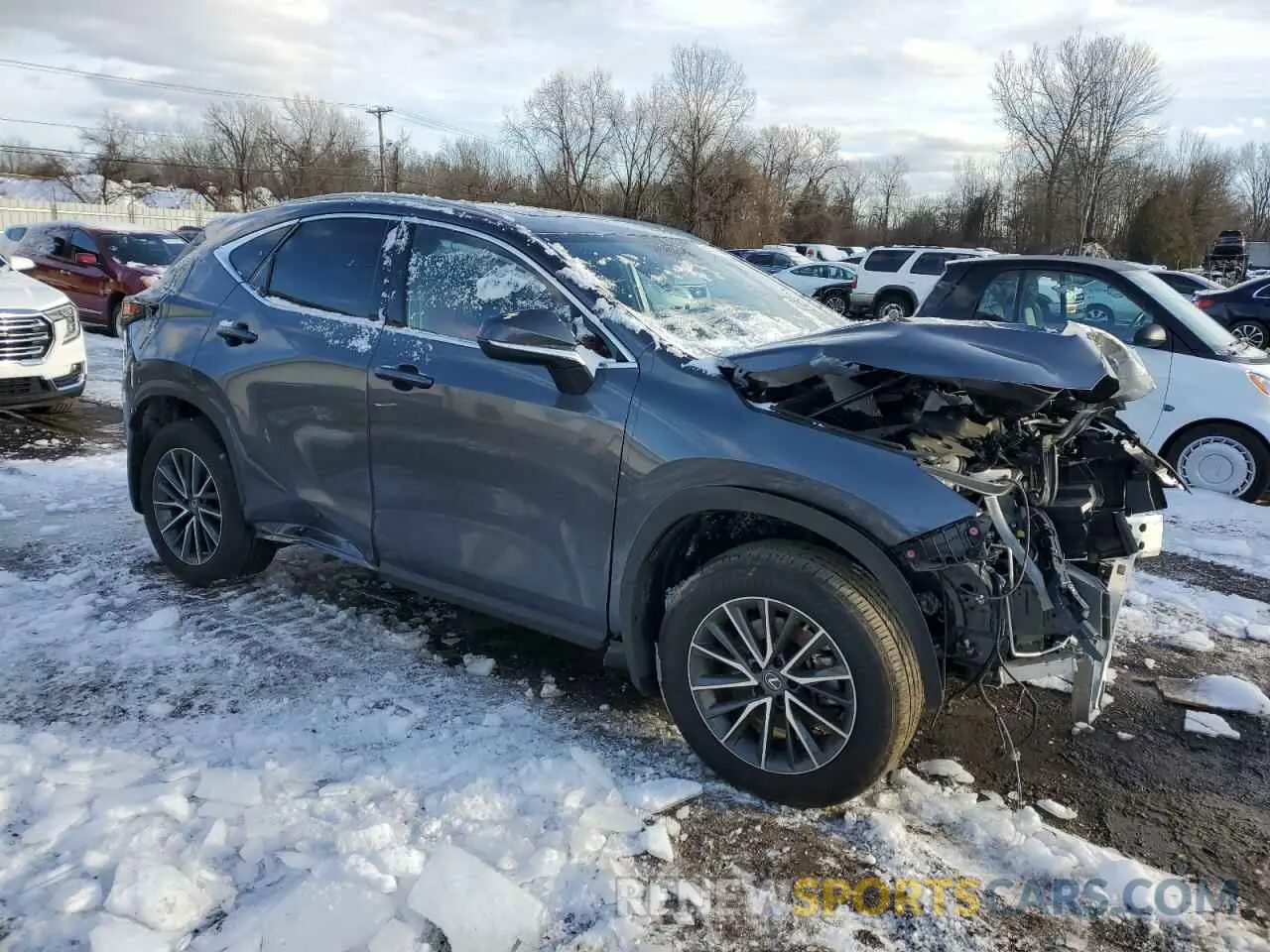 4 Photograph of a damaged car JTJAGCEZ8N2002807 LEXUS NX 350 2022
