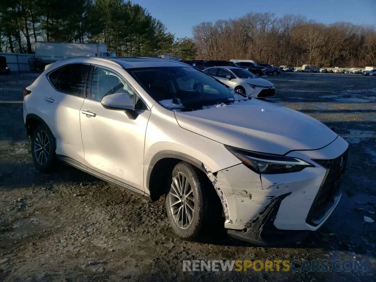 4 Photograph of a damaged car JTJAGCEZ8N5000392 LEXUS NX 350 2022