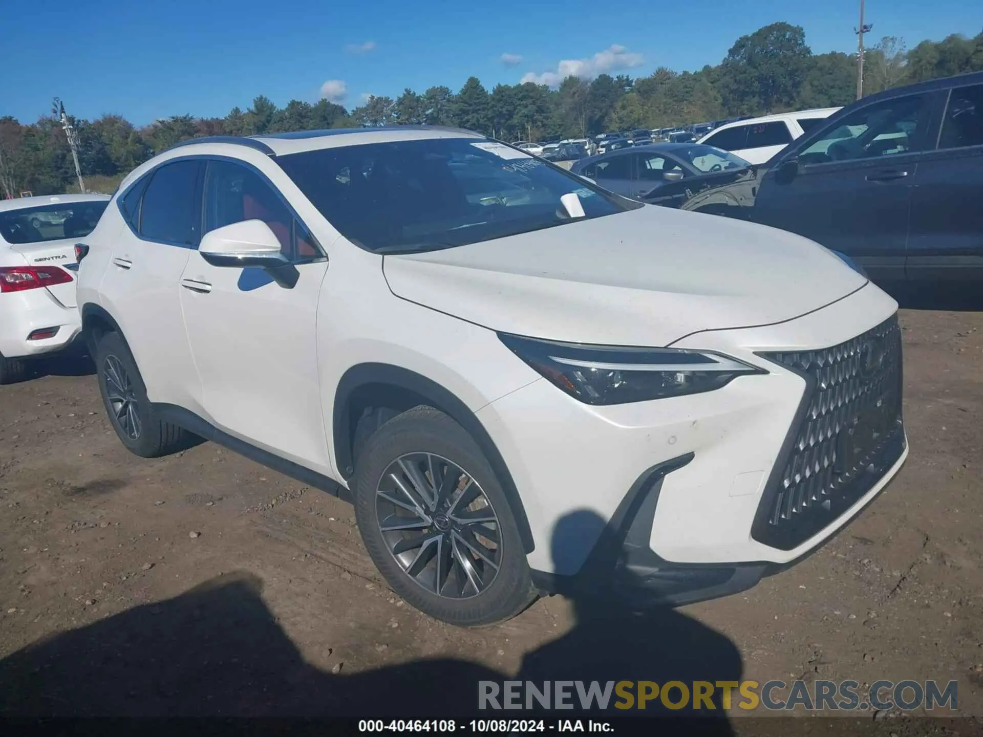 1 Photograph of a damaged car JTJGGCEZ0N2003752 LEXUS NX 350 2022