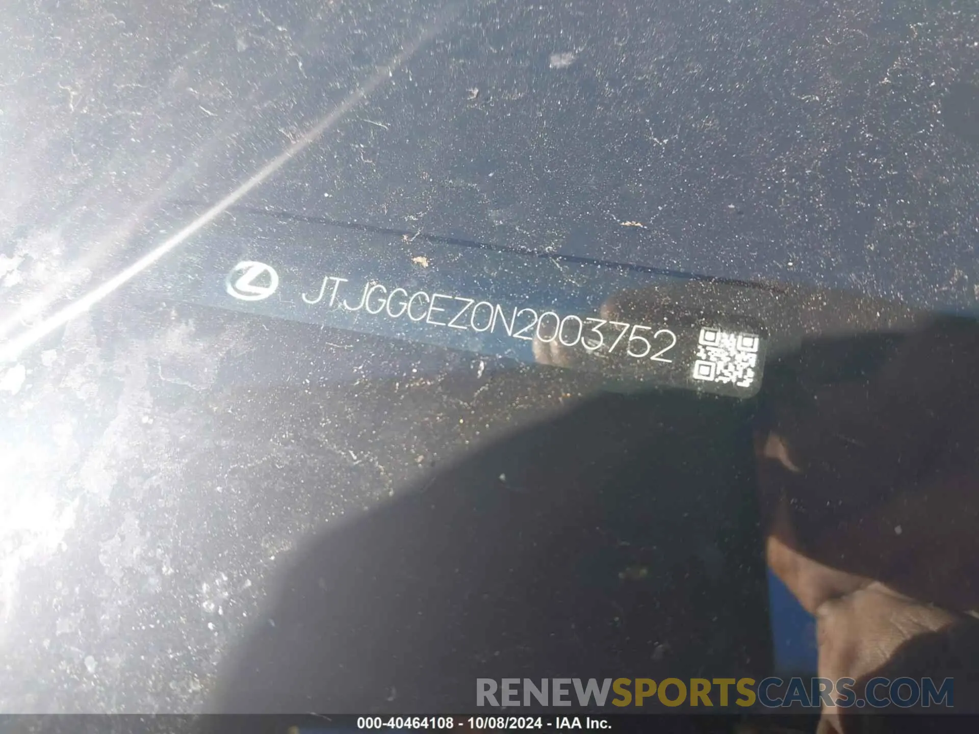 12 Photograph of a damaged car JTJGGCEZ0N2003752 LEXUS NX 350 2022