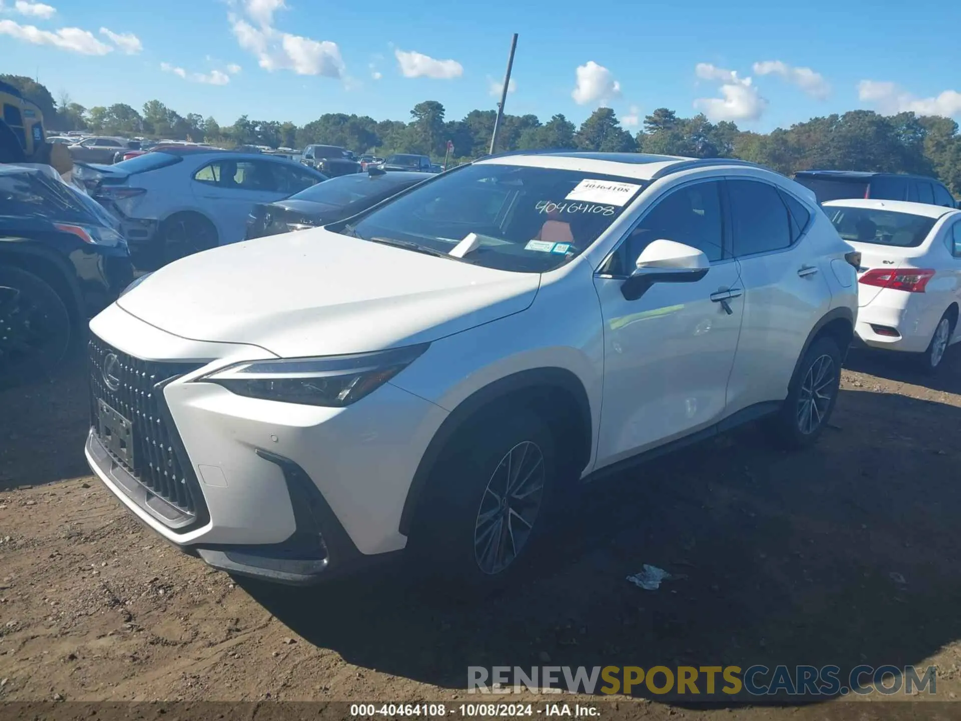 2 Photograph of a damaged car JTJGGCEZ0N2003752 LEXUS NX 350 2022