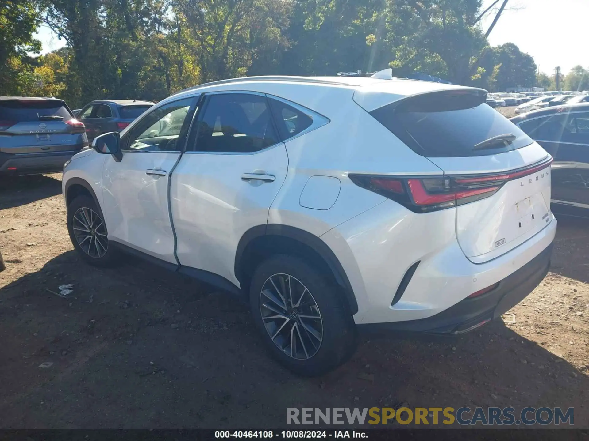 3 Photograph of a damaged car JTJGGCEZ0N2003752 LEXUS NX 350 2022