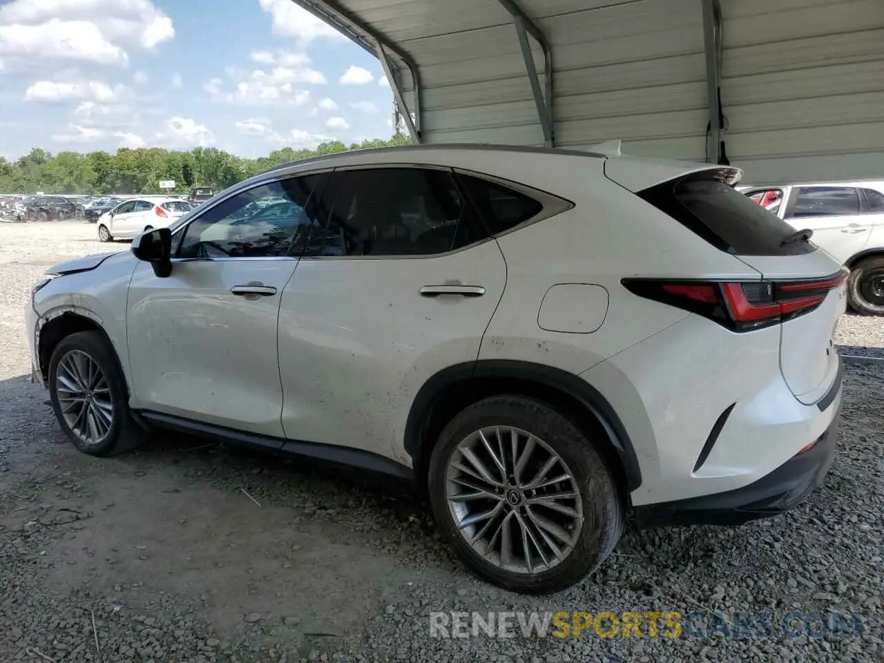 2 Photograph of a damaged car JTJGGCEZ2N5001032 LEXUS NX 350 2022