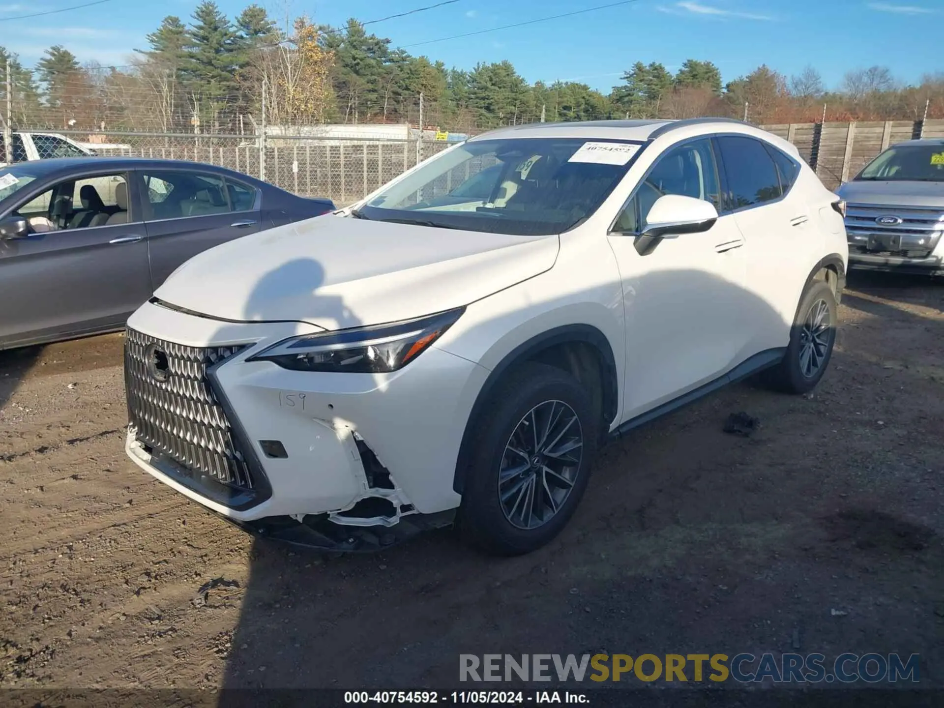 2 Photograph of a damaged car JTJGGCEZ5N5002949 LEXUS NX 350 2022
