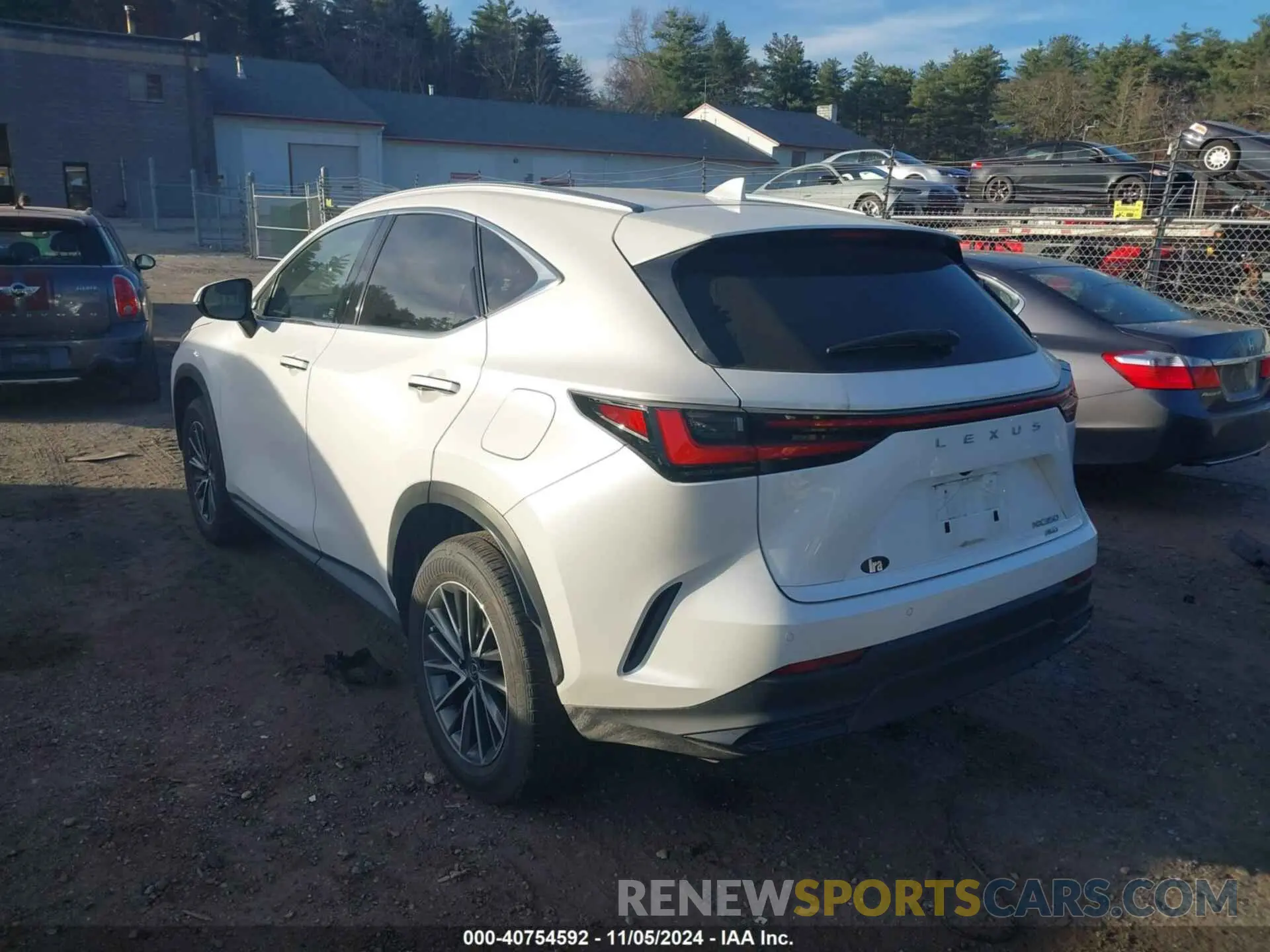 3 Photograph of a damaged car JTJGGCEZ5N5002949 LEXUS NX 350 2022