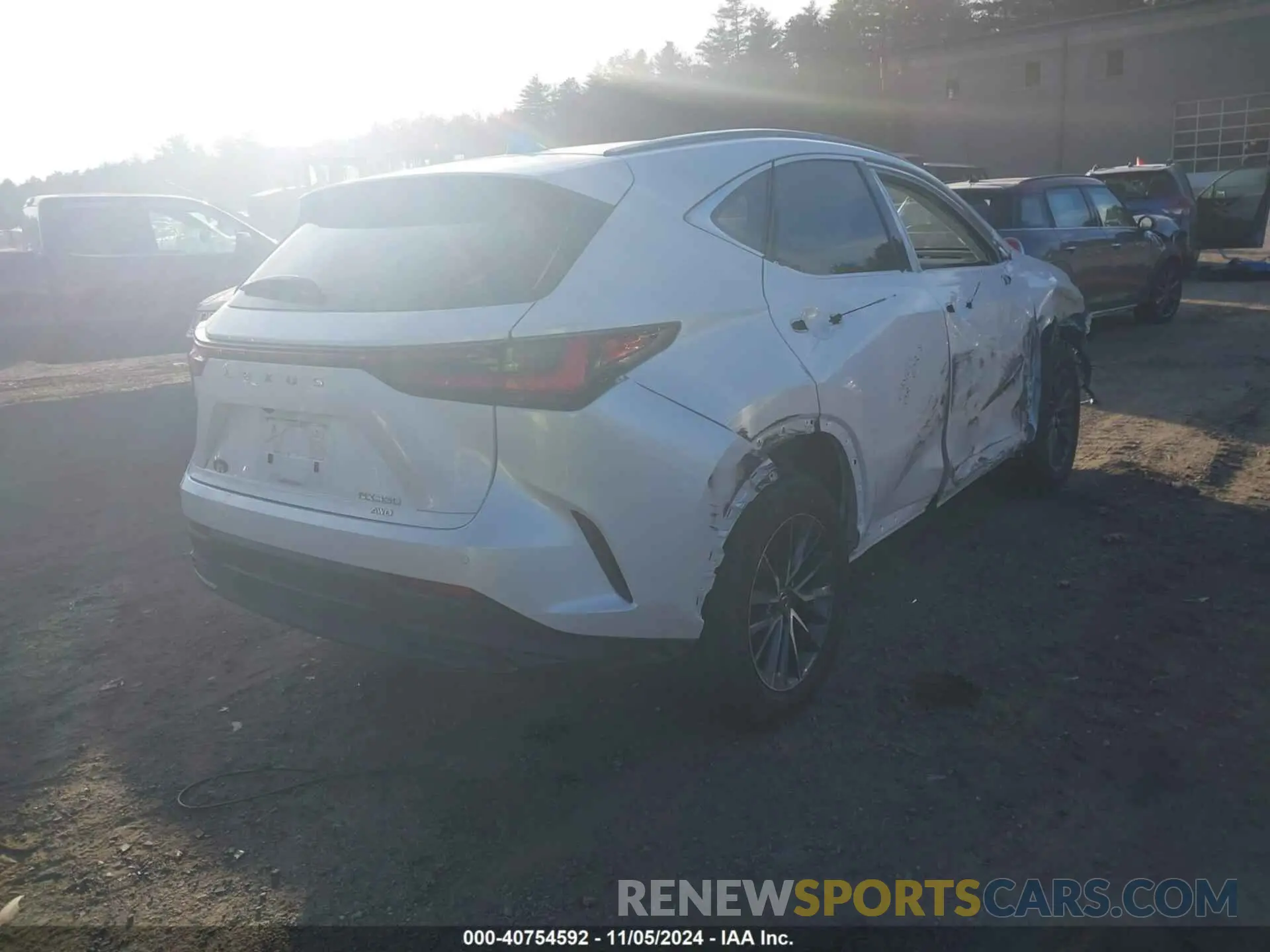 4 Photograph of a damaged car JTJGGCEZ5N5002949 LEXUS NX 350 2022