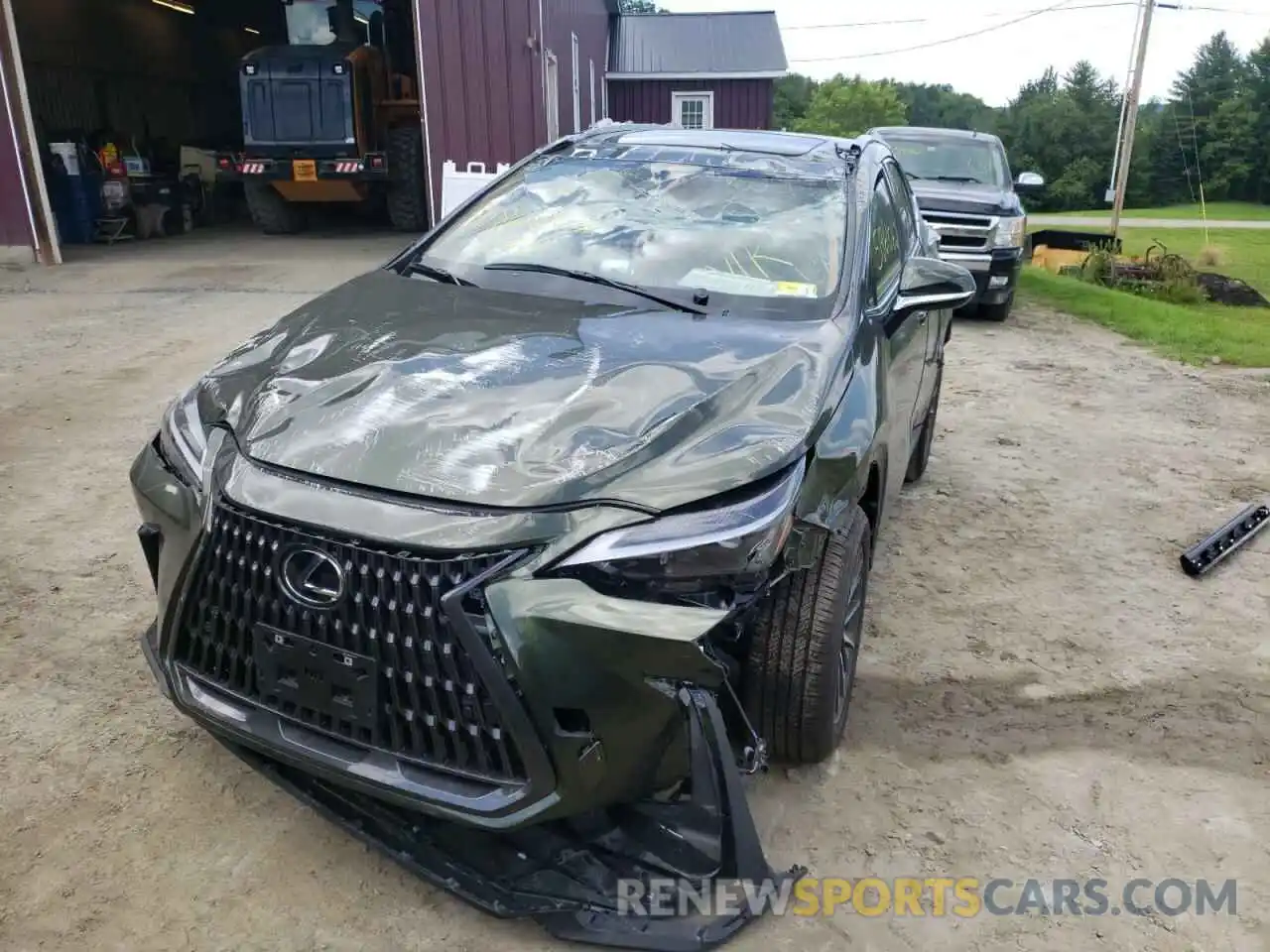 2 Photograph of a damaged car JTJGGCEZ6N2000760 LEXUS NX 350 2022