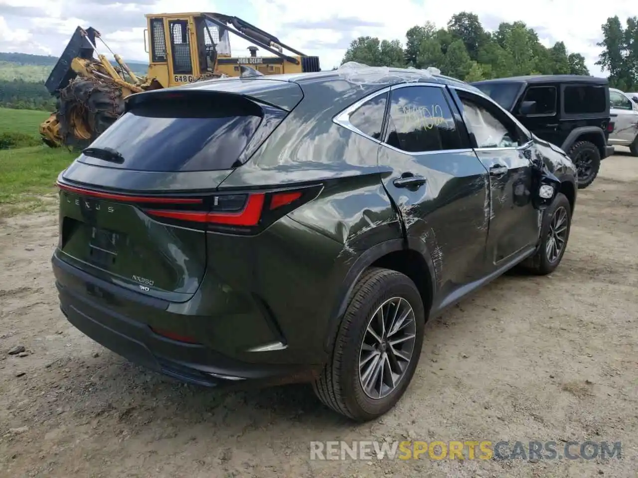 4 Photograph of a damaged car JTJGGCEZ6N2000760 LEXUS NX 350 2022